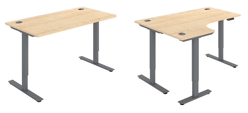 Rectangular & L-Shaped Sit Stand Desks